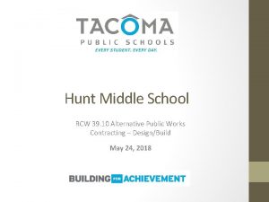 Hunt middle school tacoma Hunt middle school tacoma