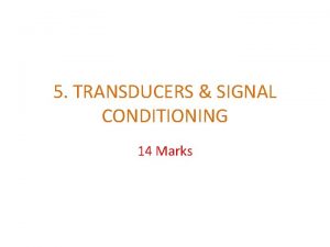 Signal conditioning definition