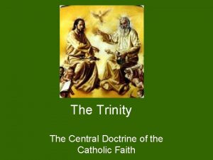 Central doctrine