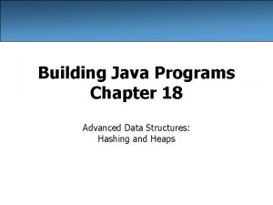 Advanced data structures in java