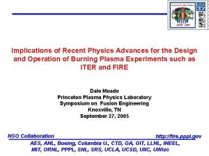 Implications of Recent Physics Advances for the Design