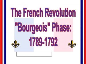 French revolution causes and effects