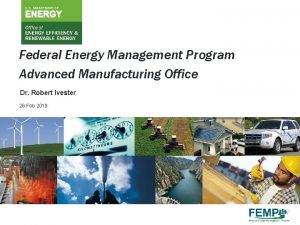 Federal energy management program