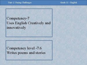 2 Challenges Facing Challenges Unit 2 Unit Facing 2 Challenges Facing Challenges Unit 2 Unit Facing