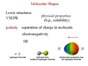 Molecular shape for ch2o