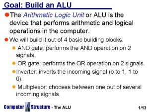 Build alu