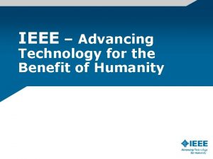 Advancing technology for humanity