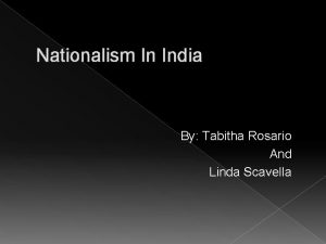 Conclusion of nationalism