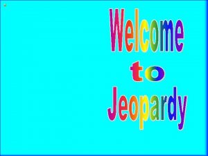 Jeopardy division Jeopardy division