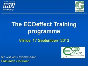 Ecoeffect
