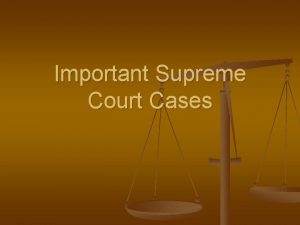 Important Supreme Court Cases Marbury v Madison 1803