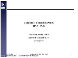 Public ipo