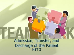 Chapter 11 admitting transferring and discharging