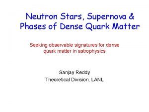 Neutron Stars Supernova Phases of Dense Quark Matter