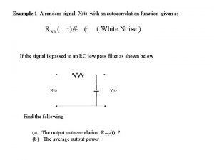 X(t) signal