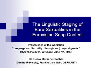 Mitrele eurovision
