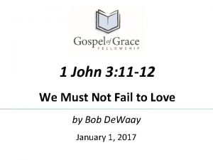 1 john 3:1 nasb