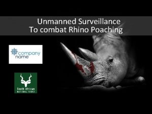 Rhino surveillance