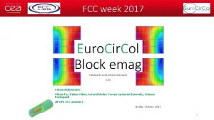 FCC week 2017 Euro Cir Col Block emag