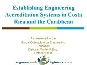 Canadian engineering accreditation board