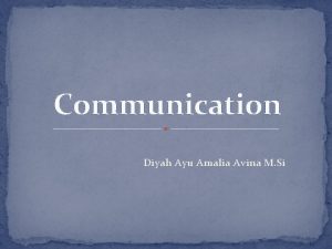 Difinition communication