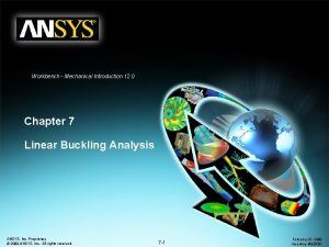 Buckling analysis in ansys workbench