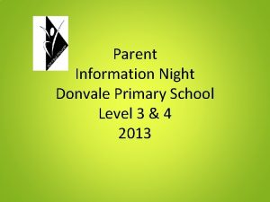 Donvale primary school