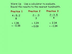 Quadratic formula round to the nearest hundredth calculator