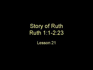 Ruth 1 2