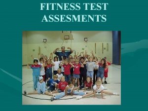 Fitness testing software Fitness testing software