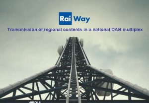 Transmission of regional contents in a national DAB