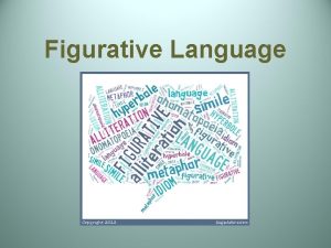 Figurative and literal examples