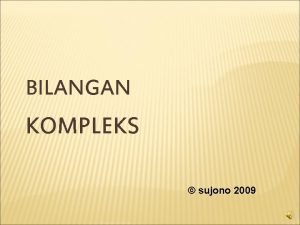 Bentuk eksponensial bilangan kompleks