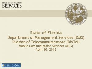 Dms state of florida Dms state of florida