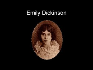 Emily dickinson early life