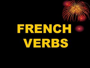 French verb etre
