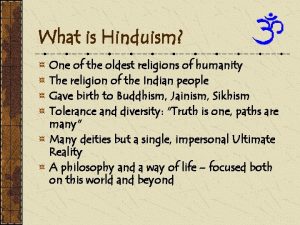 About hinduism