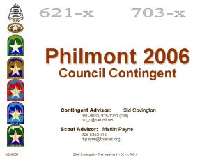 Philmont program descriptions
