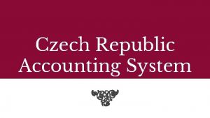 Czech gaap