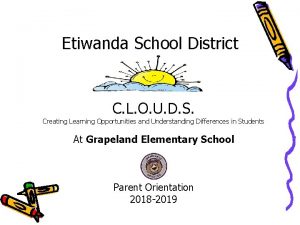 Clouds etiwanda school district