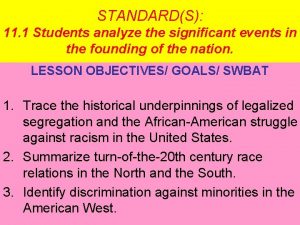 Racial etiquette targets Racial etiquette targets