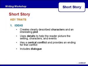 Short story traits
