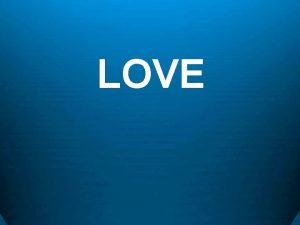 Strong affection