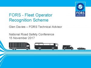 Fors practitioner
