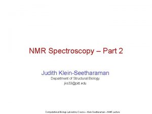 Judith klein seetharaman