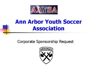 Ann arbor soccer association