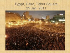 Egypt Cairo Tahrir Square 25 Jan 2011 Huge