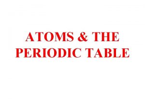 Henry moseley periodic table contribution