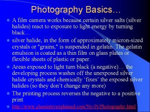 Film camera basics