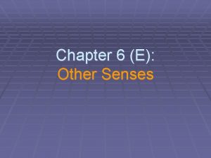 Vestibular sense vs kinesthesis